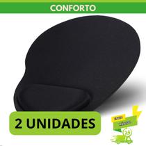 2 Unidades Mouse Pad Sortido Ergonômico Com Apoio de Pulso para escritório