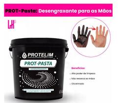2 UNIDADES Pasta Desengraxante Gel Para As Mãos Protelim 2,5kg