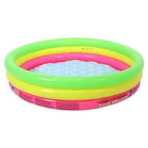 2 unidades Piscina Infantil Inflavel Bestway Colorida KIT com 2