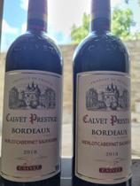 2 unidades vinho Calvet Prestige Bordeaux Tinto França 750ml