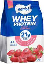 2 Unidades, WHEY PROTEIN Suplemento Alimentar em pó Itambé 450 gr