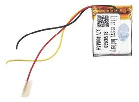 2 Unidades502533 400 Mah 2 Fios 3,7v Bt Intercom Headset -