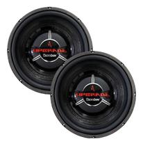 2 Upgrade Subwoofer Bomber Original 10 Pol 350w 4 Ohms Top