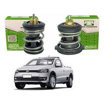 2 Valvula Termostatica Mte Saveiro G6 1.6 16v 2016 A 2017