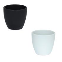 2 Vaso Cachepot de Plantas Decoração Plástico Kit Mini Copo