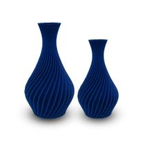 2 Vasos Decorativos Sala - Jarros Espirais - Marxgreg3d