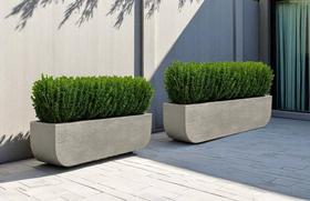 2 Vasos Jardineira Grande Floreira de chão Polietileno modelo jateado de 84 Cm 2 Vasos Jardineira Grande Floreira de chão Polietileno modelo jateado de 84 Cm