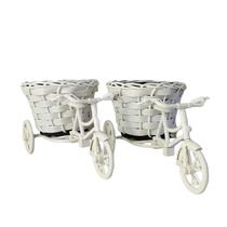 2 Vasos Mini Bicicleta decorativa 2 Vasos Mini Bicicleta decorativa