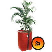 2 Vasos Plantas Feltro 30 Litros King Pot