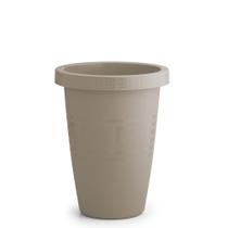 2 VasoS Redondo Em Coluna 21L Resistente De Plástico Jardim Plantas - Ana Decorações