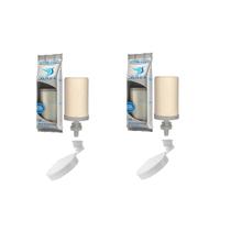 2 Velas Filtro Barro Esterilizante Tripla + Boia Dosadora