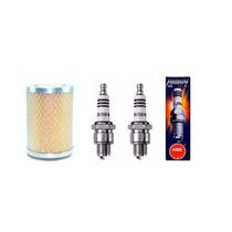 2 Velas Ngk Iridium HONDA Cb 500 Ate 2005 + Filtro Ar 2 Velas Ngk Iridium HONDA Cb 500 Ate 2005 + Filtro Ar
