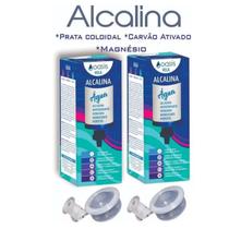 2 Velas Para Filtro de Barrro Água Alcalina Ionizada Com Magnésio com 2 Boias Oasis