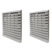 2 Venezianas Grelha C/ Filtro Para Microventilador Metaltex 2 Venezianas Grelha C/ Filtro Para Microventilador Metaltex