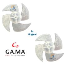 2 Ventoinhas do Motor Original Secador de Cabelo Gama Eleganza / Fênix / Potenza