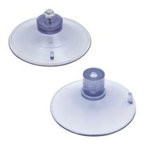 2 Ventosa de 90mm (9 cm) Em PVC Cristal Cama de Gato