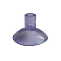 2 Ventosas 3 cm Cabeça Longa De PVC P/ Vidro Superfície Lisa