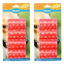 2 Vermelho Refil Cata Caca C/ 4 Rolos De 20 Sacolas Chalesco 2 Vermelho Refil Cata Caca C/ 4 Rolos De 20 Sacolas Chalesco