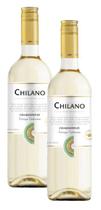 2 Vinho Branco Chilano Chardonnay Vintage Collection 750ml