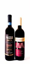 2 Vinhos Tintos Italianos Passo e San Martino 750ml