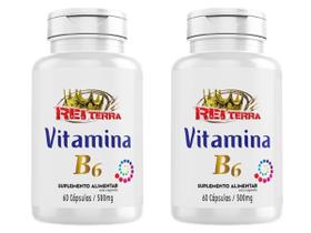 2 Vitamina B6 Piridoxina 60cap 500mg 1xdia