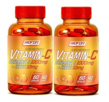 2 Vitamina C 1000mg + Zinco 10mg - 60 Cáps Biofor - 120 Caps 2 Vitamina C 1000mg + Zinco 10mg - 60 Cáps Biofor - 120 Caps