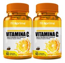 2 Vitamina C 1000Mg + Zinco E Selênio 60 Cápsulas Fitoprime