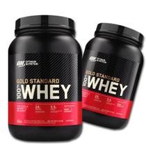 2 Whey Gold Standard (2lb cada) Whey Protein 100% - Optimun Nutrition