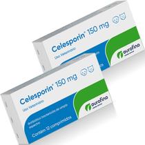 2 x Celesporin 150mg 12 Comprimidos - Ourofino Pet