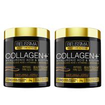 2 X Collagen+ Ácidos Hialurônico/Ortosilícico + Biotina 216g Und Belíssima