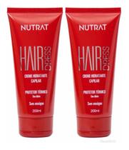 2 X Hair Dress Ativare Protetor Termico Para Todos Cabelos 200 ml cada