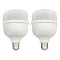 2 x Lâmpada Bulbo Led T40 Branco 6500K E27 40W Bivolt - Vany
