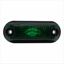 2 x Lanterna Delimitadora Lateral Carreta Caminhão Baú 3leds Esmeralda (Verde) 2 x Lanterna Delimitadora Lateral Carreta Caminhão Baú 3leds Esmeralda (Verde)
