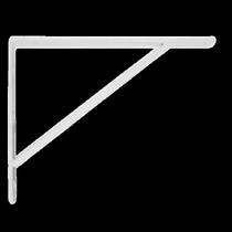 2 X Mão Francesa Para Prateleira 25 Cm (Reforçada)