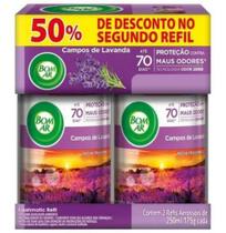 2 X Refil Bom Ar Lavanda P/ Aparelho Automático Freshmatic
