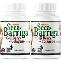 2 x Seca Goji Berry e Colageno 120 capsulas Natuforme