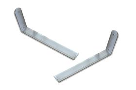 2 x Suporte Mão Francesa Invertido 10cm - Mod. U