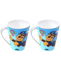 2 Xícaras Infantil Patrulha Canina Suco Refri e Café 360ml