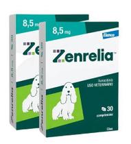 2 Zenrelia 8,5mg Dermatológico Elanco Para Cães - 30 Comp 2 Zenrelia 8,5mg Dermatológico Elanco Para Cães - 30 Comp