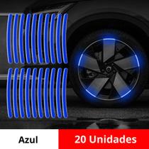 20 Adesivo Refletivo para Roda do Carro, Motocicleta e Bicicleta - Adesivo Para Carro - Adesivos - Reflex