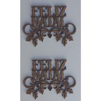 20 Apliques Feliz Natal, MDF cru, Corte a Laser, Decoração, Festas, Artesanato, Lembranças