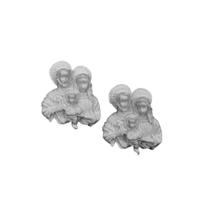20 Apliques Sagrada Família Resina Lembrança Casamento 4x4cm Decoração
