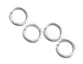 20 Argolas 3 em aço inox para isca artificial 6,50 mm x 1,10 mm 20 Argolas 3 em aço inox para isca artificial 6,50 mm x 1,10 mm