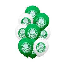 20 Balão Bexigas festa Palmeiras Decoração aniversário 8pol