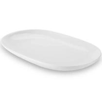 20 Bandejas Travessas Melamina Brancas 26,2x17x2,6cm Buffet Restaurante Prato Oval 20 Bandejas Travessas Melamina Brancas 26,2x17x2,6cm Buffet Restaurante Prato Oval