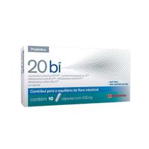 20 Bi - Probiótico - 10 Cápsulas - 335Mg
