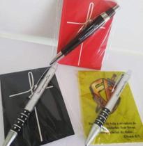 20 blocos de anotações com caneta