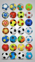 20 Bolas Futebol Infantil Tamanho 2 material sintético