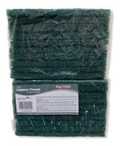20 Bucha Fibra Verde British Limpeza Pesada Cimento Rejunte 20 Bucha Fibra Verde British Limpeza Pesada Cimento Rejunte