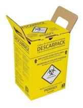 20 Caixa Coletora Material Perfurocortante 3l - Descarpack